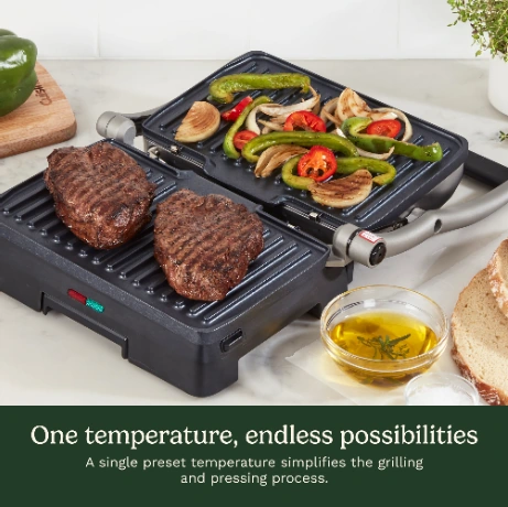 Cuisinart GR-11NAS ecommerce creative: Cooking versatility