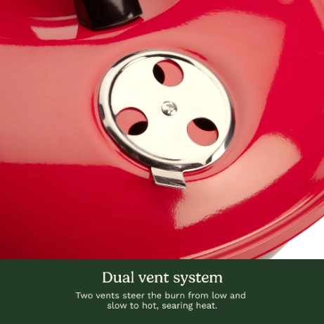Cuisinart CCG-190RB ecommerce creative: Air vent feature